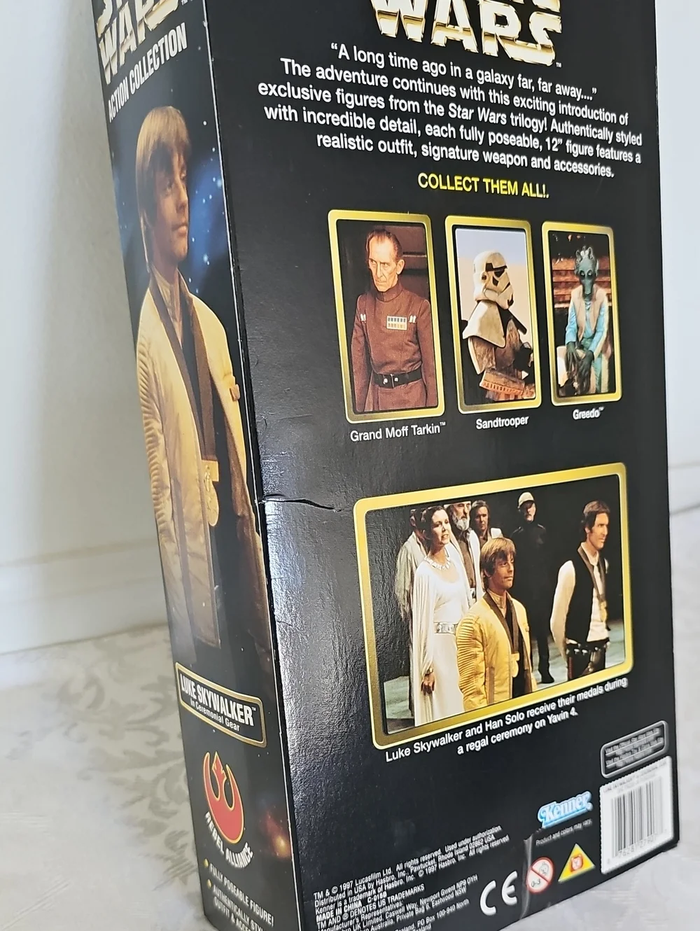 1997 Star Wars Luke Skywalker Collectible Action Figure -Unopened Box!